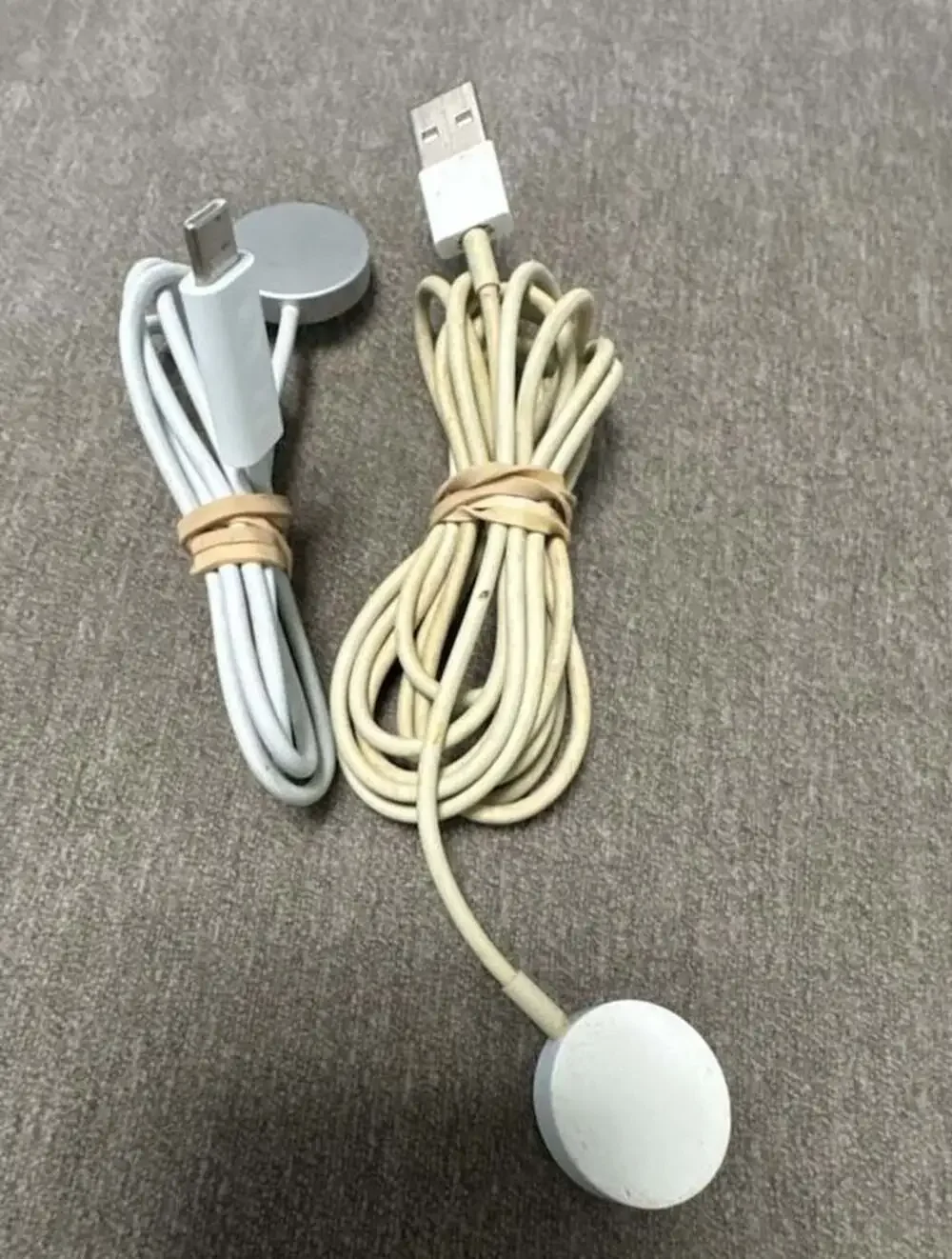 Apple Watch Magnetic Charging Cables - USB-C and USB-A Lot of 2